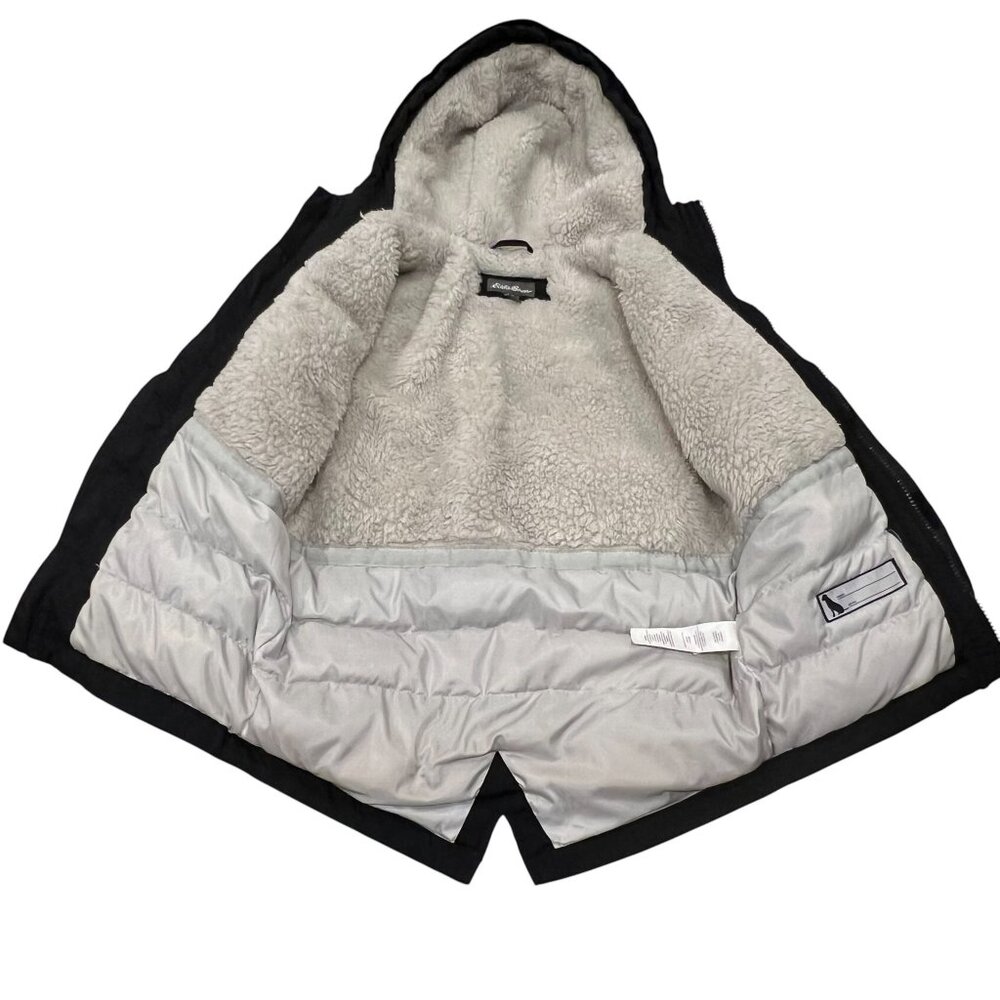 Eddie Bauer Kid's Down Parka, Black, XS 5/6